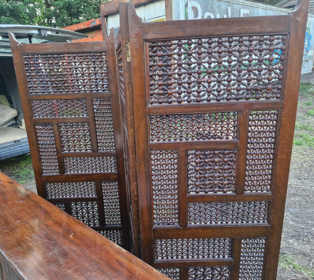 Moorish 3 fold dressing screen View VI