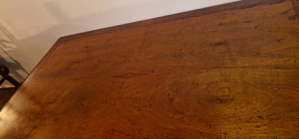 Small antique walnut chest of drawers.  View IX