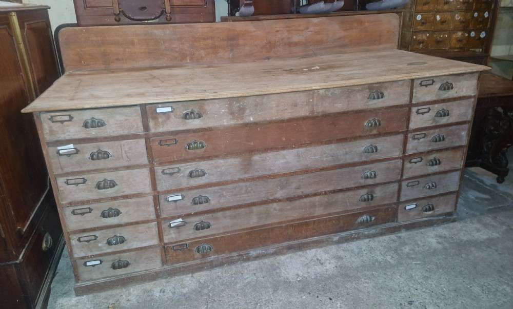 Very large office plan chest
