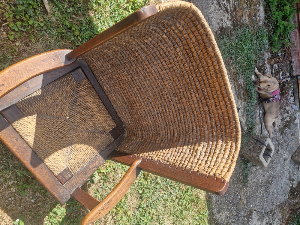 Oak framed Childs Orkney chair.  View II