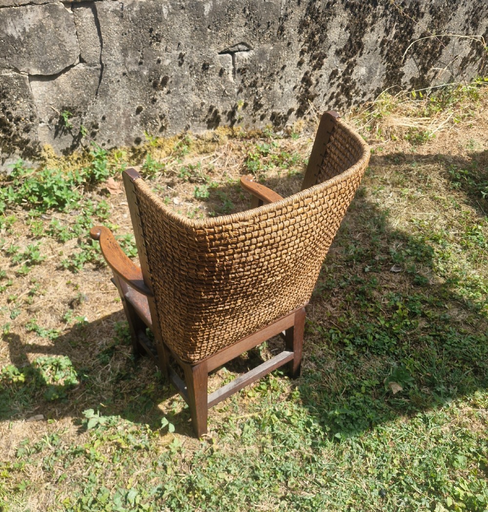 Oak framed Childs Orkney chair.  View III