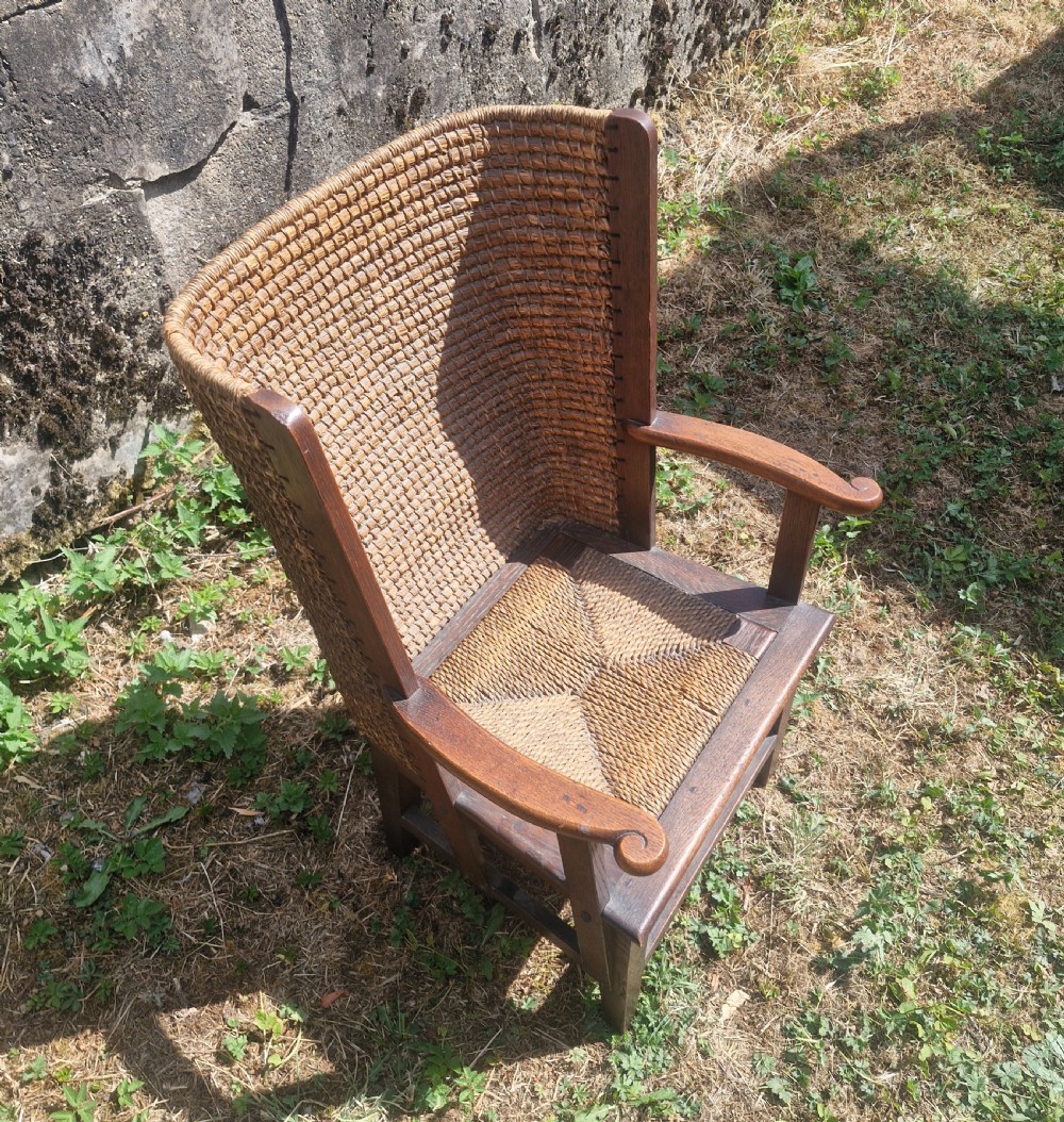Oak framed Childs Orkney chair.  View IV