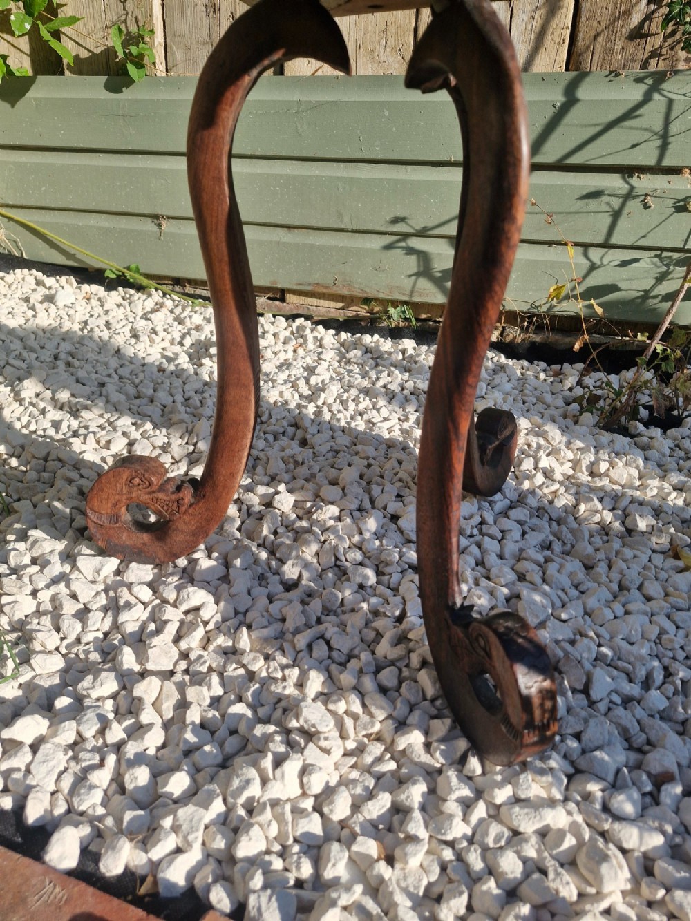 Unusual carved Anglo Indian occasional table. View III