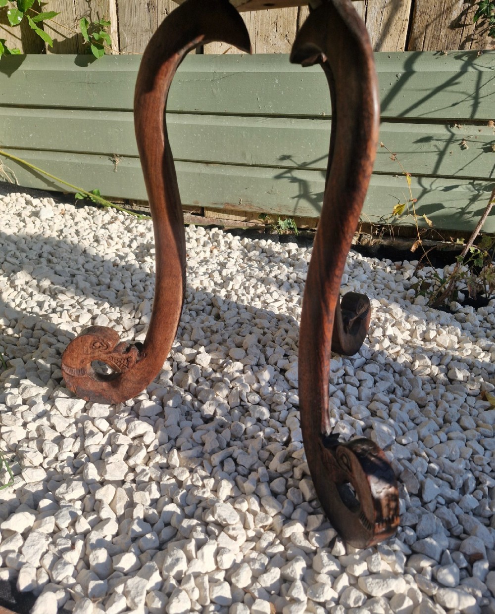 Unusual carved Anglo Indian occasional table. View IV