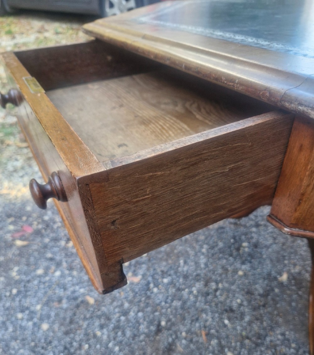 Victorian mahogany revolving hall centre table. View IX