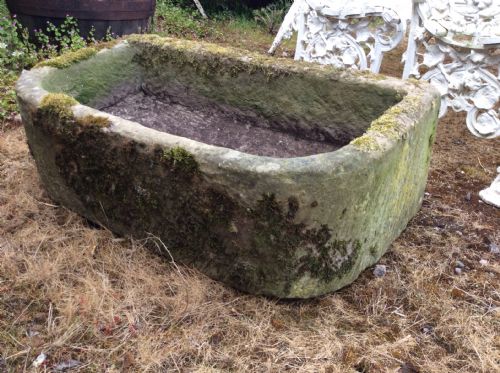 A D Shaped Garden Trough