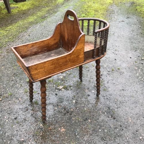 A Very Unusual 19th Century Oak Butlers Stand