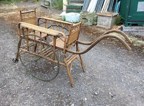 19th C Child Chair Rickshaw