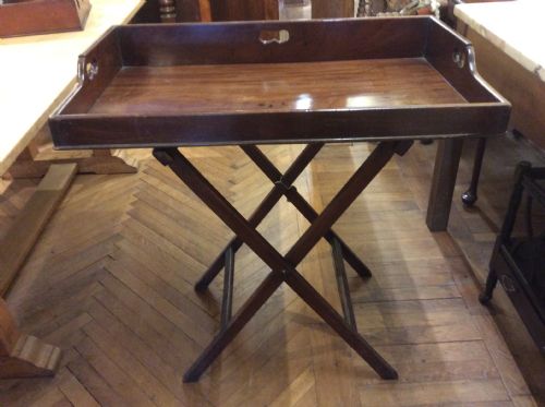 18th C Mahogany Butler’s Tray.
