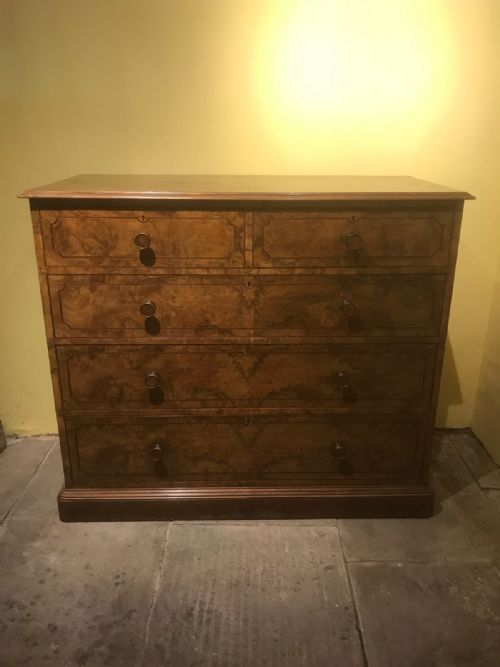 Gillow & Co Walnut Chest of Drawers