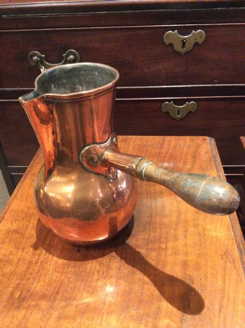 Georgian Copper Chocolate Pot