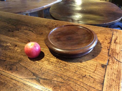 19thc Mahogany Large Wine Coaster