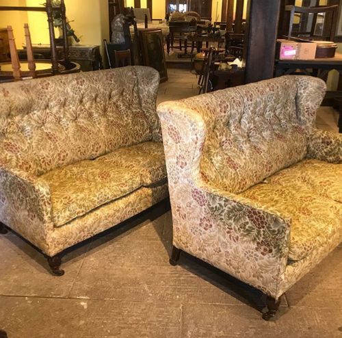Pair of Arts & Craft Sofas