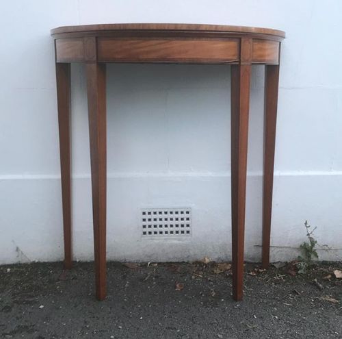 18thc Satinwood Console Table