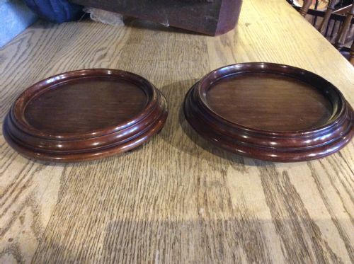 A Near Pair of Mahogany Coasters C.1820