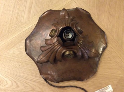 Copper Ceiling  Light Fitting