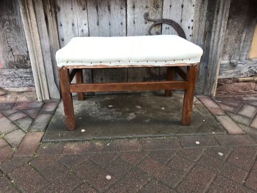 Chippendeale Period Mahogany Stool