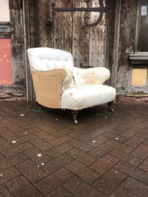 Early 19thc Howard & Sons Armchair