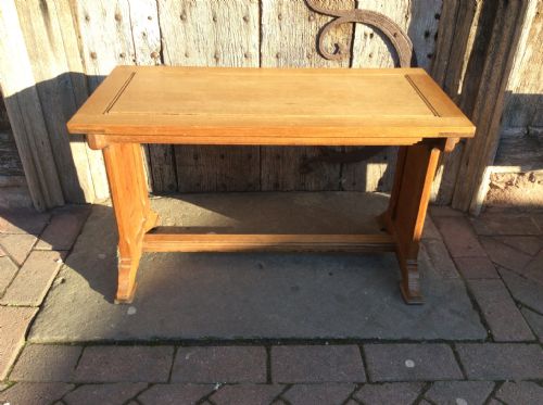Cotswold School Oak Rectangular Shape Table