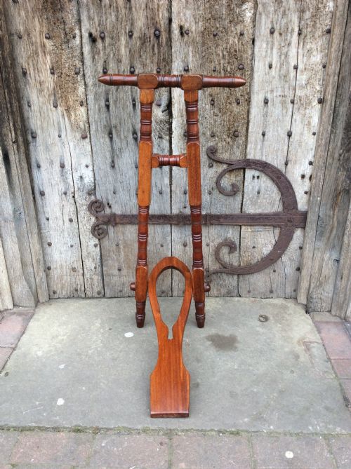 19thc Mahogany Boot Jack