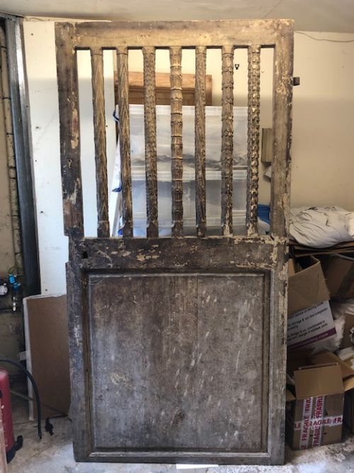An Early 18thc Continental Chesnut Door