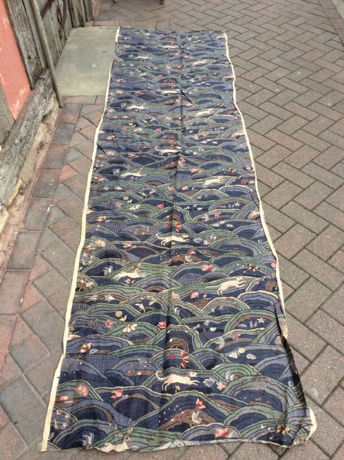 An Arts and Crafts Linen Fabric Remnant