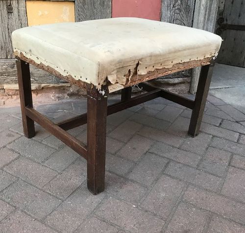 A Chippendale Period Stool