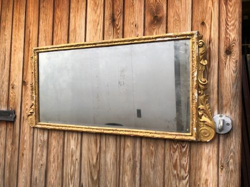 A George II  Carved and Gilded  Mirror