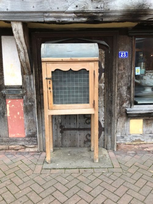 A 19thc Freestanding Pine Food Hutch Cupboard