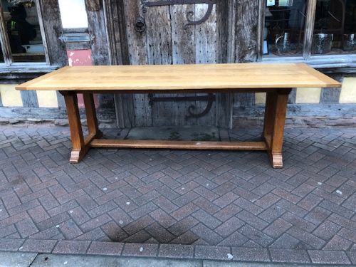 An Early 20thc Ambrose Heal Oak Table C.1910