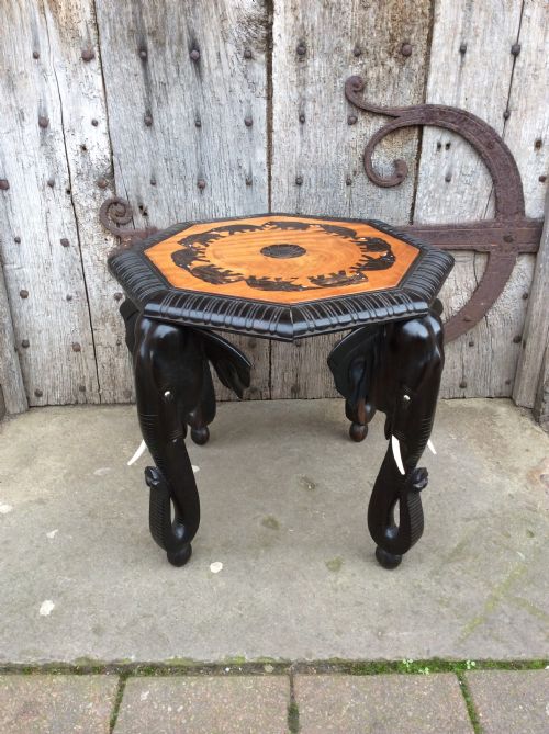 A 20thc Satin Wood and Ebony Table