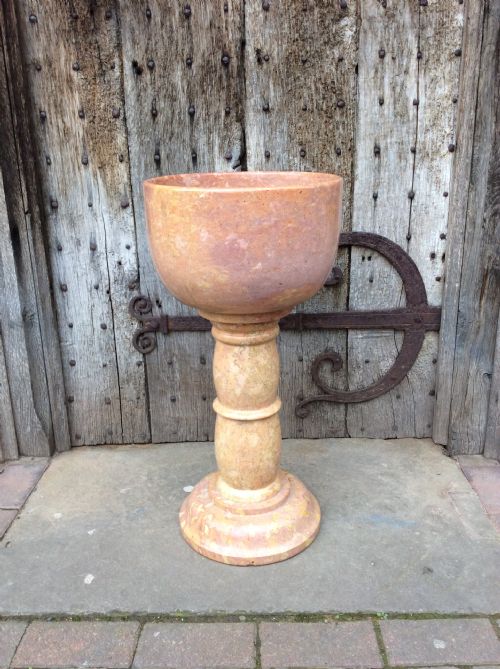 A Pink Marble Planter C.1920