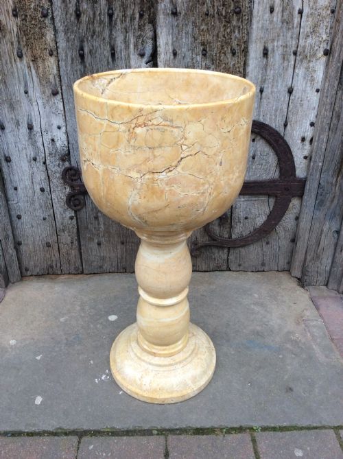 A Sienna Marble Planter C.1920