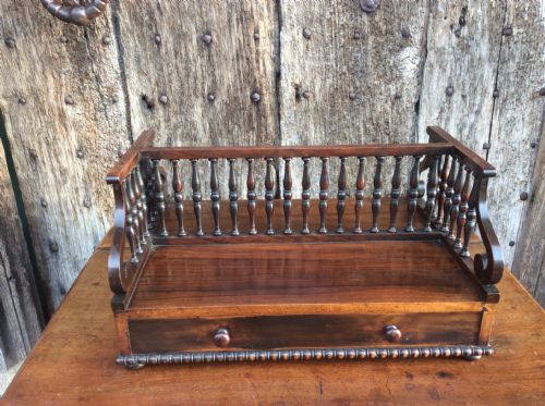 A Regency Rosewood Book Holder