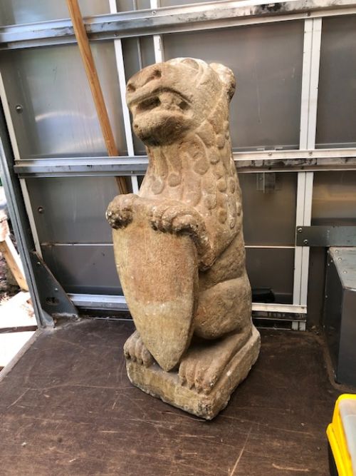 A 17thc Stone Lion
