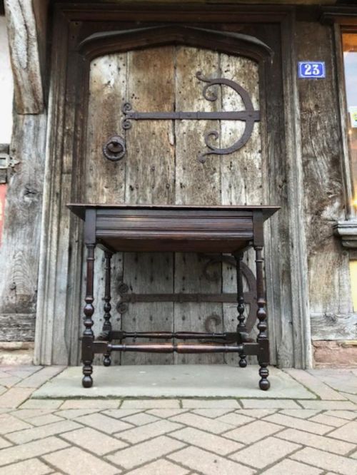 17th Century Oak Side Table
