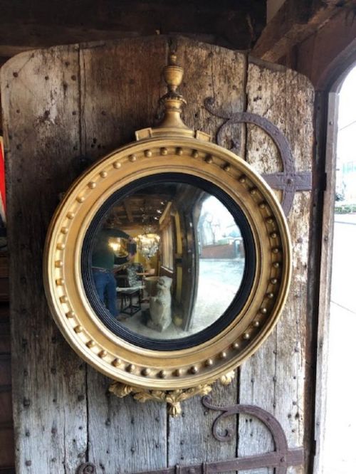 19th Century Convex Mirror