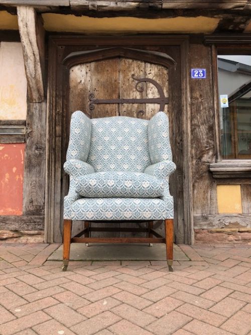Howard & Sons Wing Armchair