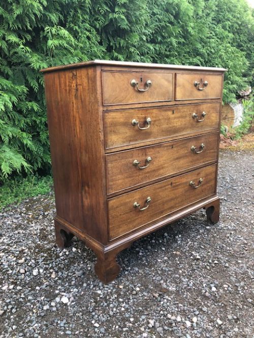 A Late 18th Century Mahogany Chest of Drawers