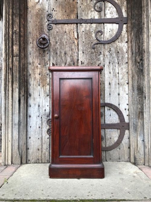 19th Century Holland & Sons Mahogany Bedside Table