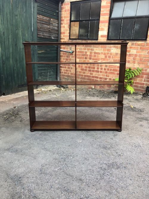 Early 19th Century Mahogany Open-fronted Bookcase