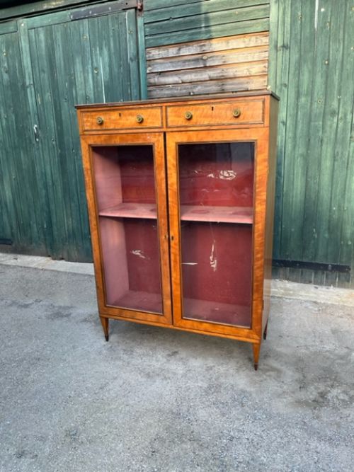 Late 18th Century Satinwood Library Cabinet
