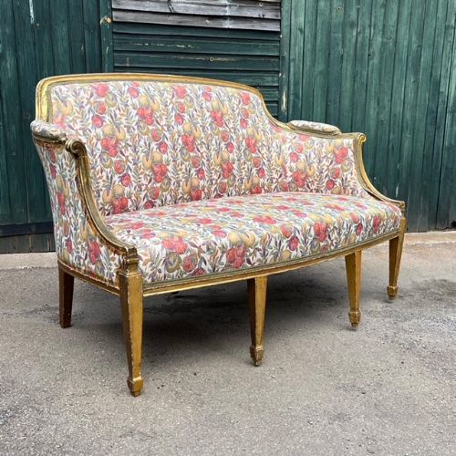 18th Century Gilt Sofa