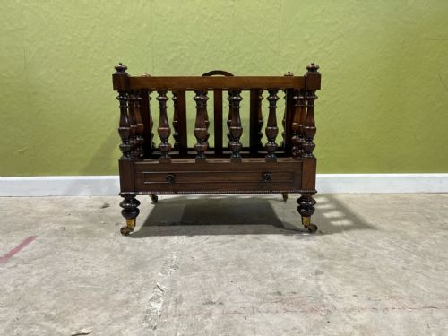 A GEORGE IV GILLOWS ROSEWOOD CANTERBURY - ADDITIONAL PHOTO 1