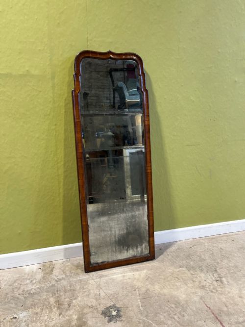 18th Century Queen Anne Walnut Pier Mirror