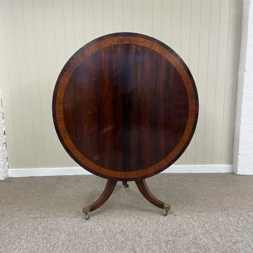 REGENCY ROSEWOOD CIRCULAR TABLE