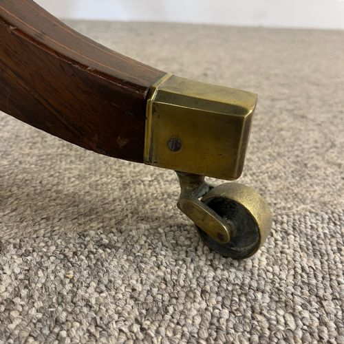 REGENCY ROSEWOOD CIRCULAR TABLE - ADDITIONAL PHOTO 3