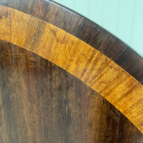 REGENCY ROSEWOOD CIRCULAR TABLE - ADDITIONAL PHOTO 4