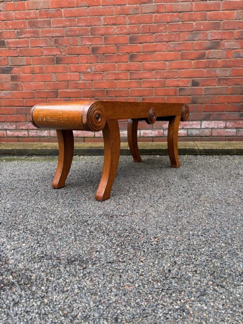 REGENCY OAK HALL BENCH - ADDITIONAL PHOTO 2