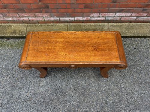 REGENCY OAK HALL BENCH - ADDITIONAL PHOTO 5